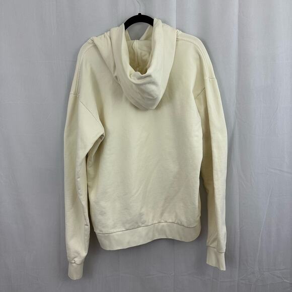 Mr. Saturday Sweatshirt Hoodie in Off White Womens Size Small - Picture 7 of 9